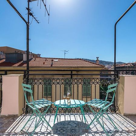 Squared Head-Apartment With Terrace In Nice Buitenkant foto
