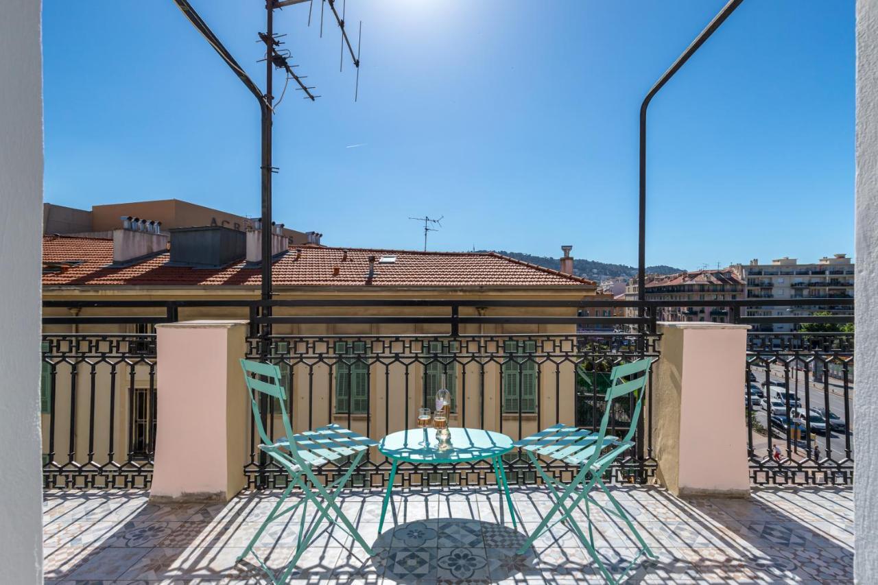 Squared Head-Apartment With Terrace In Nice Buitenkant foto